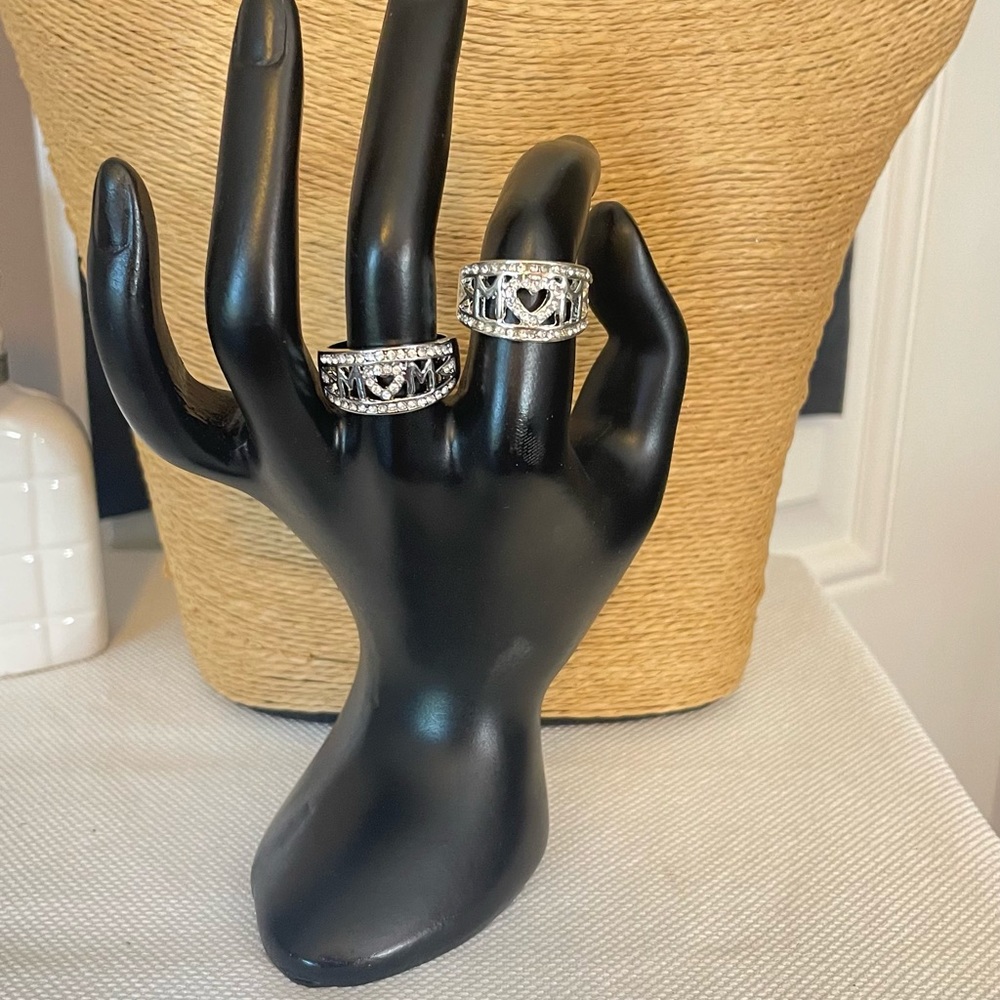 🦋🦋MOM SILVER RINGS - Picture 3 of 6